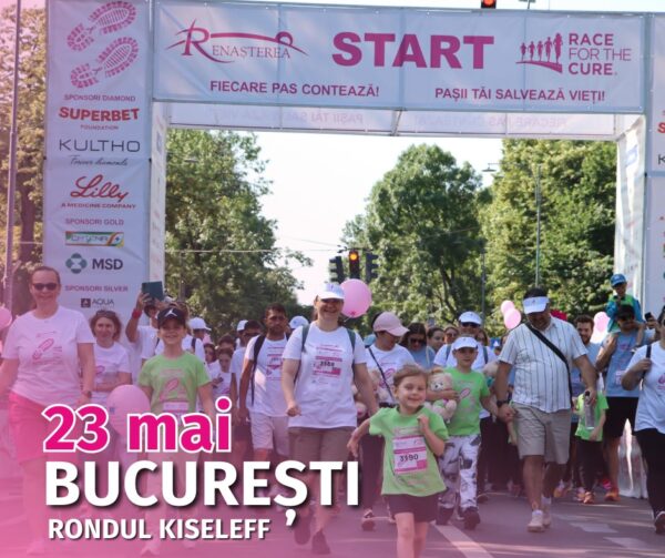 Fundația Renașterea organizează la finalul lunii mai o cursă caritabilă dedicată luptei împotriva cancerului de sân | FOTO: Fundația Renașterea via Facebook