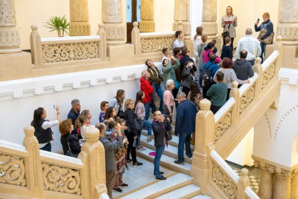 Sediul Primăriei Generale va putea fi vizitat până la miezul nopții cu ocazia evenimentului „Noaptea Muzeelor” | FOTO: PMB