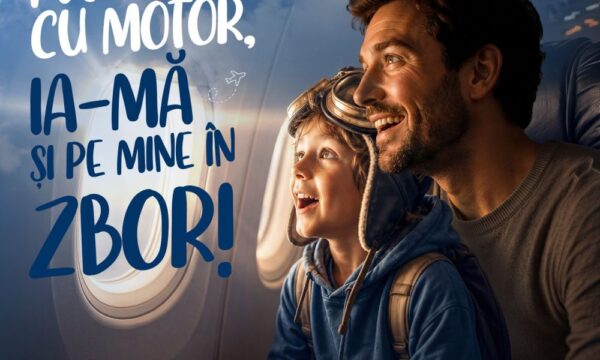 TAROM lansează cea de-a treia ediție „Avion cu motor, ia-mă și pe mine în zbor!”, de Ziua Copilului. FOTO: TAROM