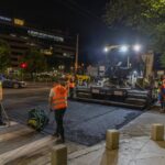 Lucrări de asfaltare, pe timpul nopții. Lista cu arterele vizate. Foto: FB/ PMB