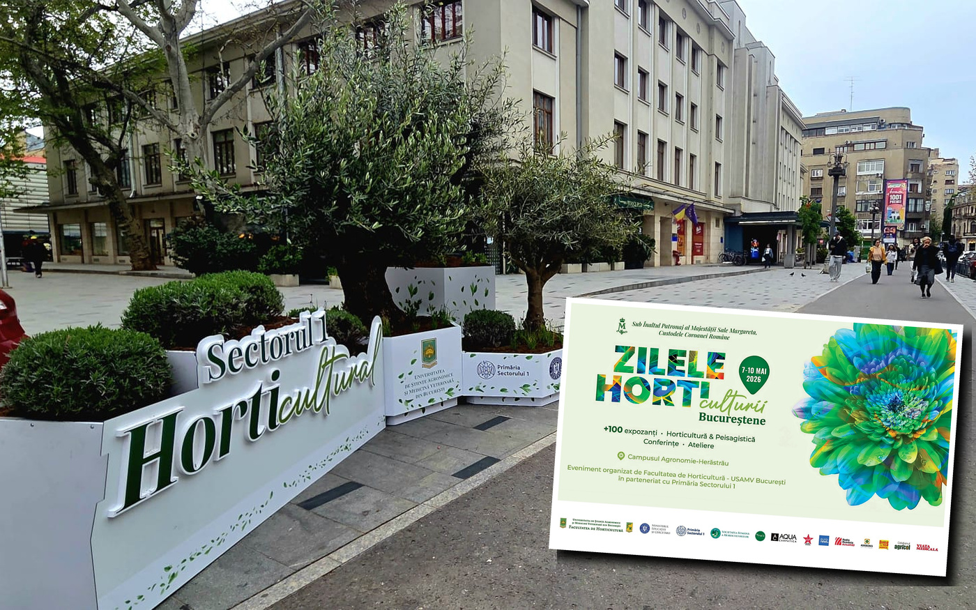 Zilele Horticulturii, in Sectorul 1. Patru zile cu plante, ateliere și idei verzi. FOTO: PS1