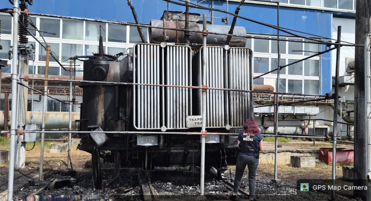 Garda de Mediu București incendiu CET Vest