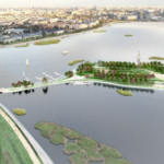 Se deschide Insula Lacul Morii, din Sectorul 6. De la teren viran la o „bijuterie urbană”, de peste 11 milioane de euro. FOTO: FB/ PS6