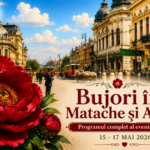 Trei zile la Festivalul Bujorului, în Sectorul 1 Programul evenimentelor din piețele Matache și Amzei. FOTO: PS1
