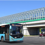 Linia 780, repusă în funcțiune pe traseul Gara Basarab/ Gara de Nord - Aeroportul Internațional „Henri Coandă”. FOTO: TPBI