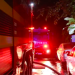 Incendiu, pe Șoseaua Colentina. Șapte persoane au fost evacuate. FOTO: captura ISU