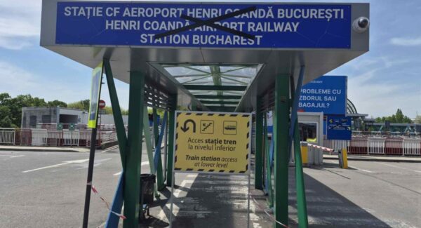 Traseu ocolitor tren Aeroportul Otopeni