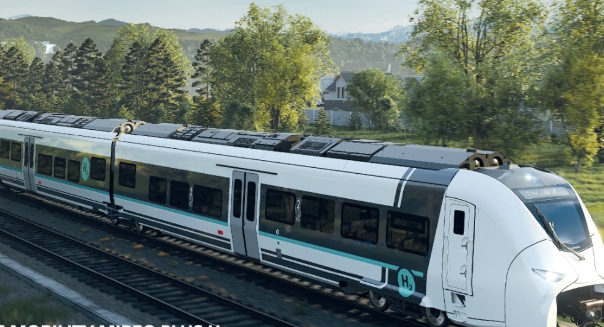 Mentenanța trenurilor cu hidrogen produse de Siemens se va face la București