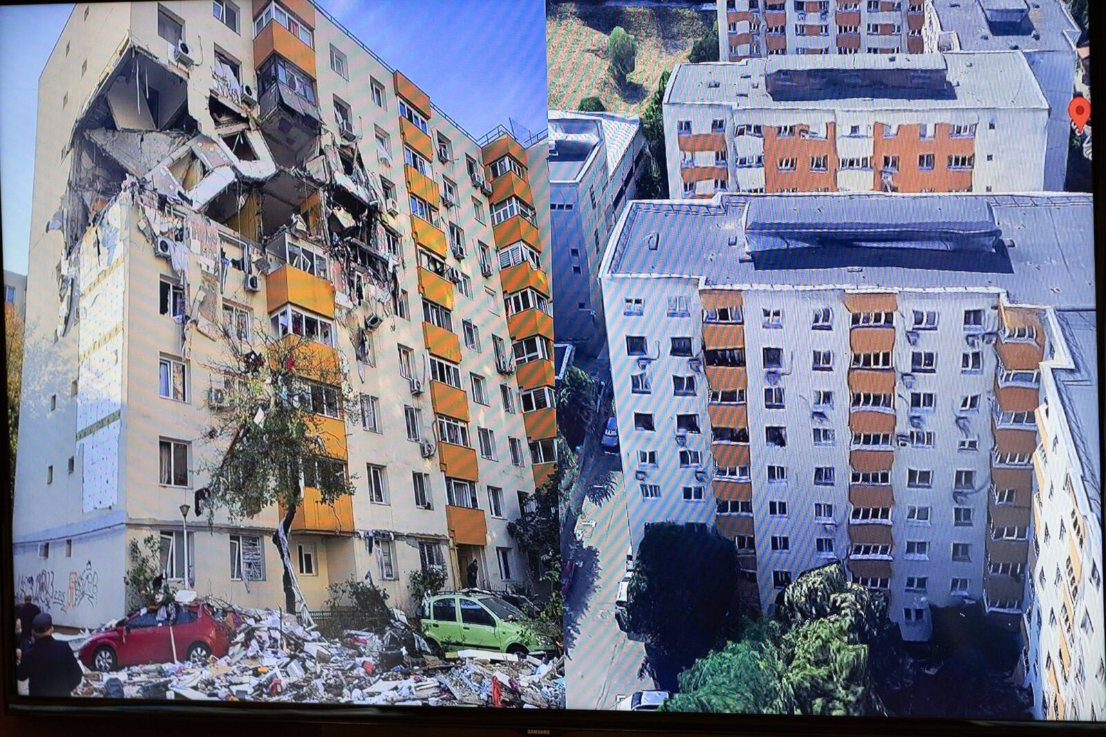 blocul explodat din Rahova