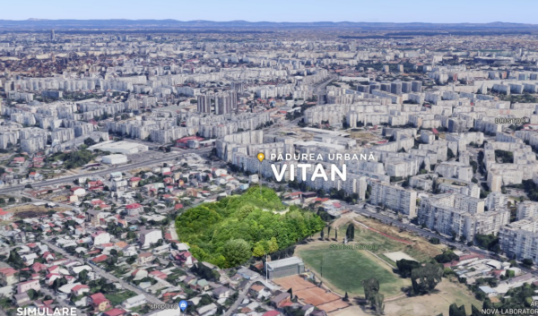 Parc sau blocuri de 11 etaje? După ce a pierdut în instanță, Robert Negoiță continuă lupta pentru terenul de 4,2 hectare de pe Calea Vitan. Foto: FB/ Ana Ciceală (2020)