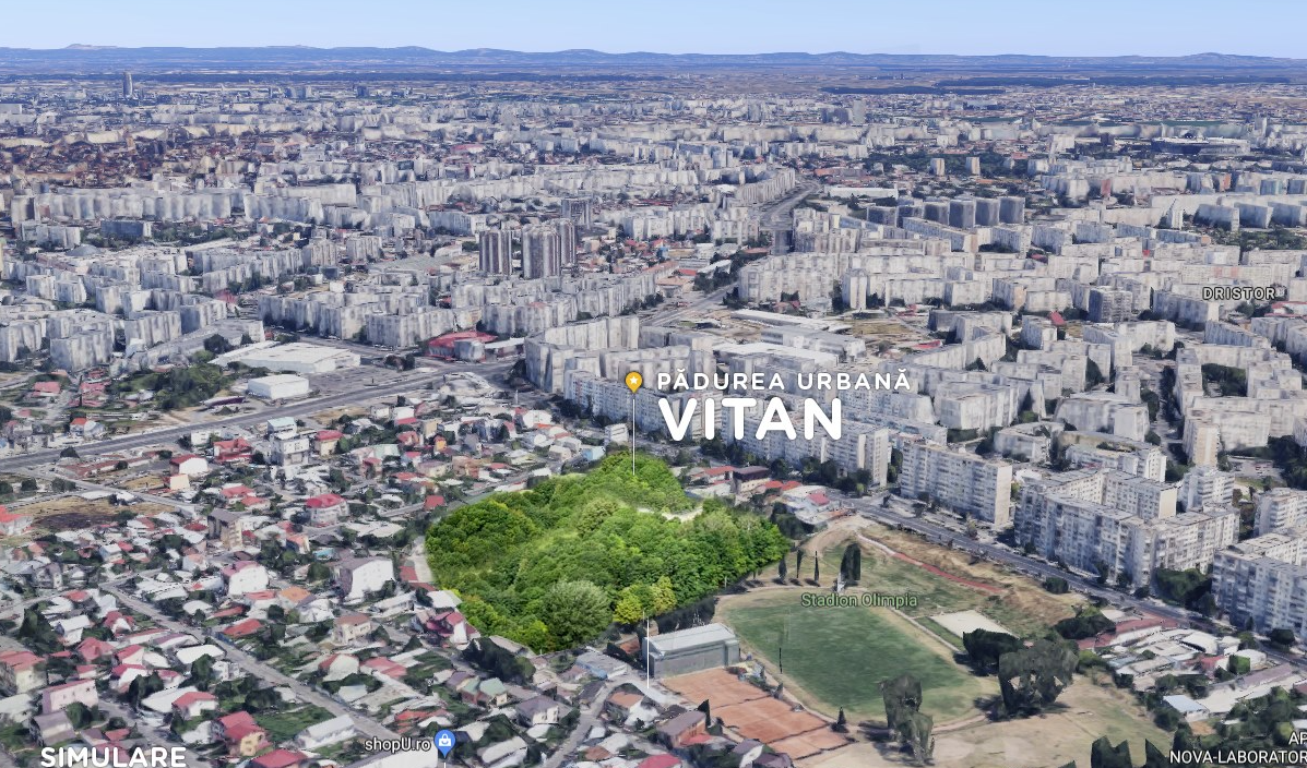 Parc sau blocuri de 11 etaje? După ce a pierdut în instanță, Robert Negoiță continuă lupta pentru terenul de 4,2 hectare de pe Calea Vitan. Foto: FB/ Ana Ciceală (2020)