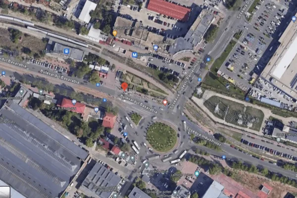 SD3 Salubritate primește contractul pentru pasajul pietonal de la Piața Republica. Foto: Google Maps