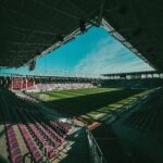 Pista de atletism a stadionului Rapid