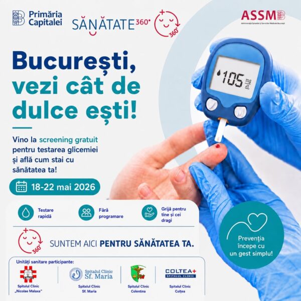 testare gratuită a glicemiei
