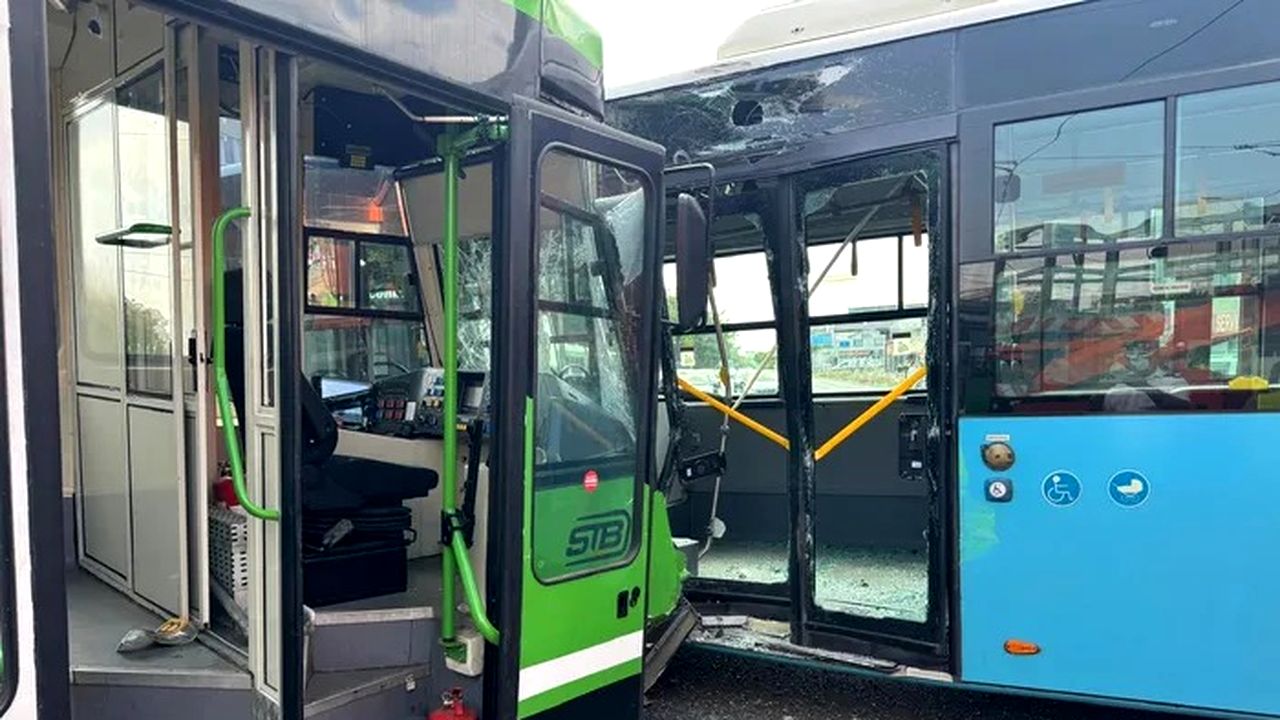 accident cu mijloacele STB