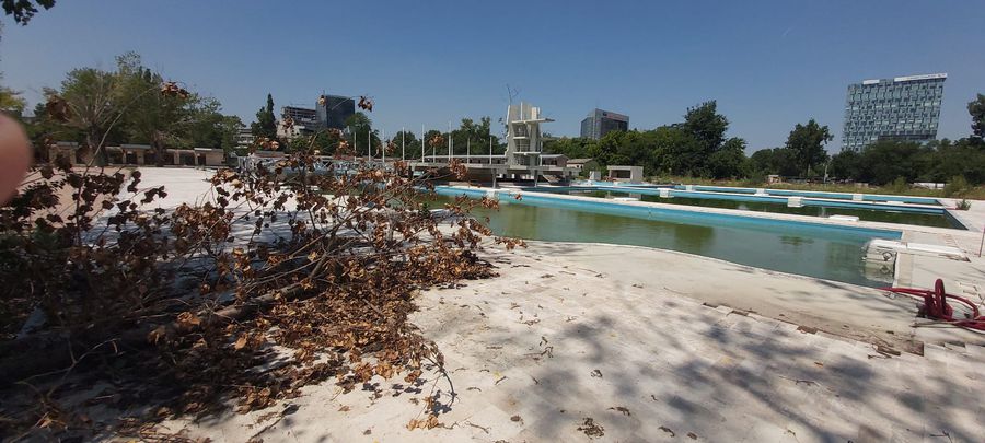 Chestionar pentru Ștrandul Tineretului. Bucureștenii sunt întrebați cum vor să arate viitorul „Parc Sportiv”, anunțat de primarul George Tuță încă din 2024. Foto: GSP/ 2022