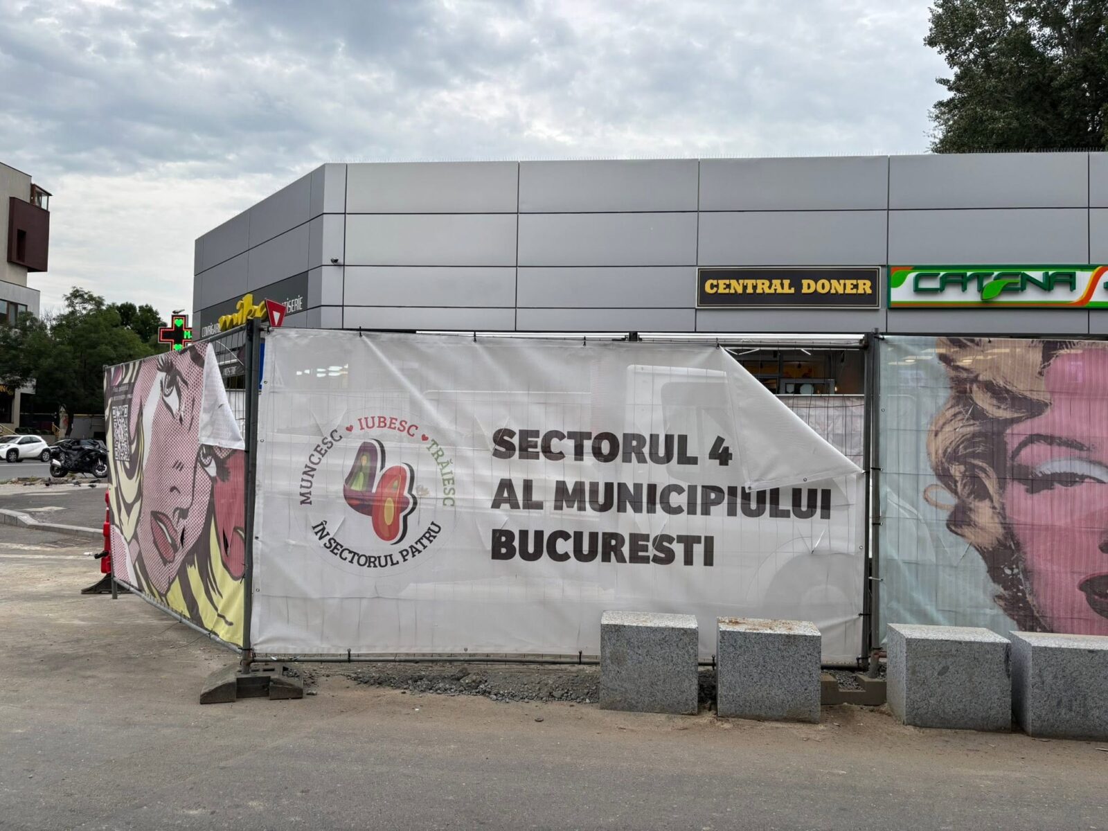 Protest în Parcul Tineretului: „Nu risipiți 6,2 milioane de euro pe borduri și mesh-uri”. Foto: FB/ Acţiunea Comunitară Tineretului