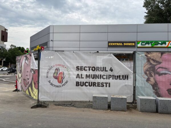 Protest în Parcul Tineretului: „Nu risipiți 6,2 milioane de euro pe borduri și mesh-uri”. Foto: FB/ Acţiunea Comunitară Tineretului