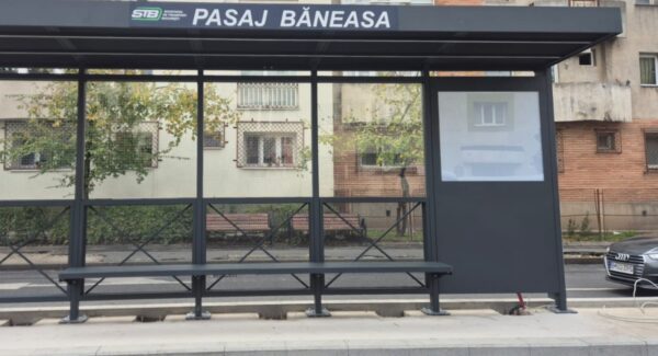 Copertine refugii linia 5 de tramvai
