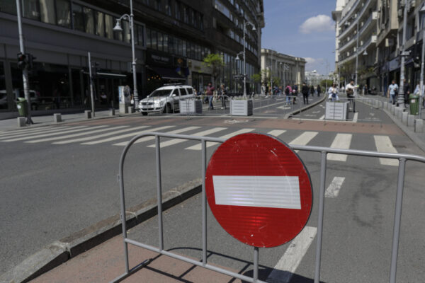 Restricții de circulație, în weekend, în București. Foto: Inquam Photos/ Octav Ganea