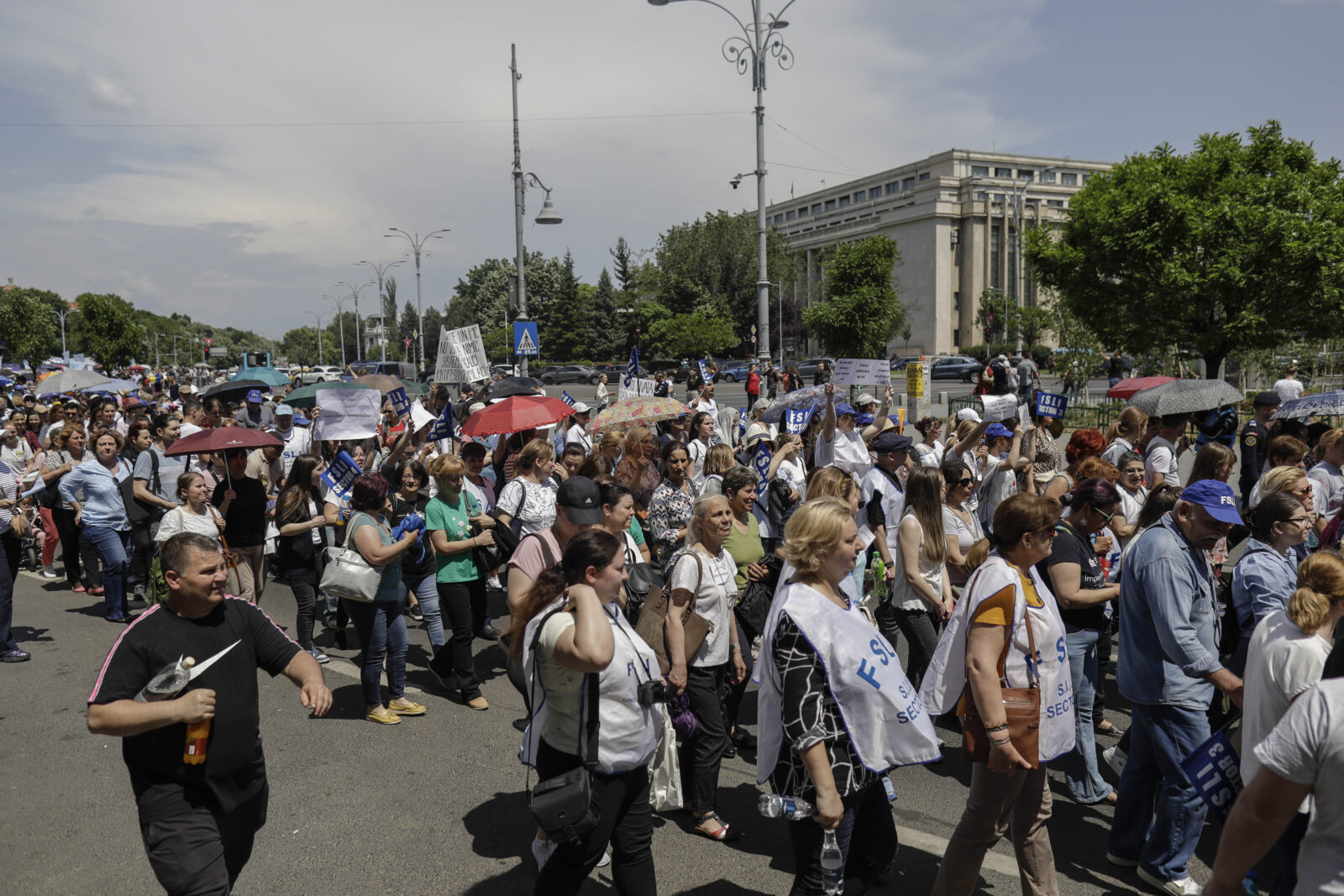 Protest al profesorilor, miercuri, în Piața Victoriei. Zeci de mii de angajați din educație sunt așteptați la manifestație