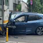 Linia 5 Barbu Văcărescu accident tramvai