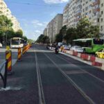 Linia de tramvai Bulevardul Chișinău bandă pentru autobuze