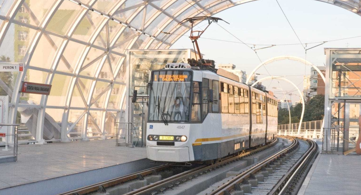 Linii STB tramvai Pasajul Basarab