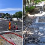 Trotuare modernizate spații verzi Bulevardul Națiunile Unite Calea 13 Septembrie