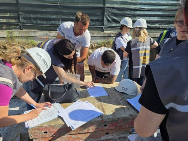 Amenzi de peste două milioane de lei la șantierele din Capitală. 58 de persoane, prinse muncind la negru | FOTO: Ministerul Muncii