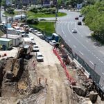 Șantier pentru Magistrala 6 de metrou restricții