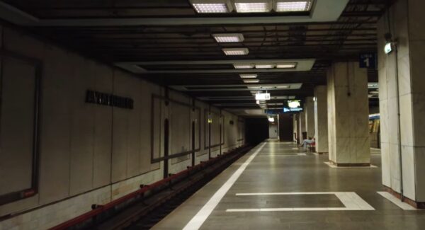 Schelă la metrou Magistrala 2 Aviatorilor
