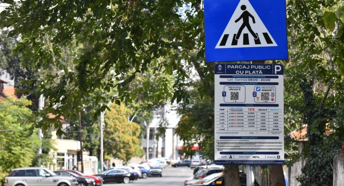 Sector 6 noi parcări cu plată sistem