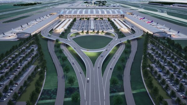 FOTO | Noul terminal al Aeroportului Henri Coandă intră în linie dreaptă. CNAB a semnat contractul pentru proiectare