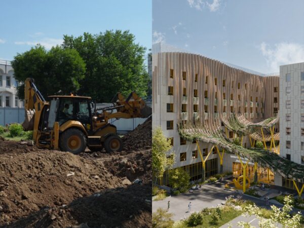 Au început lucrările pentru Campusul Medical Pediatric, construit de Dăruiește Viață, la Spitalul Marie Curie. Foto: Asociația „Dăruiește Viață”
