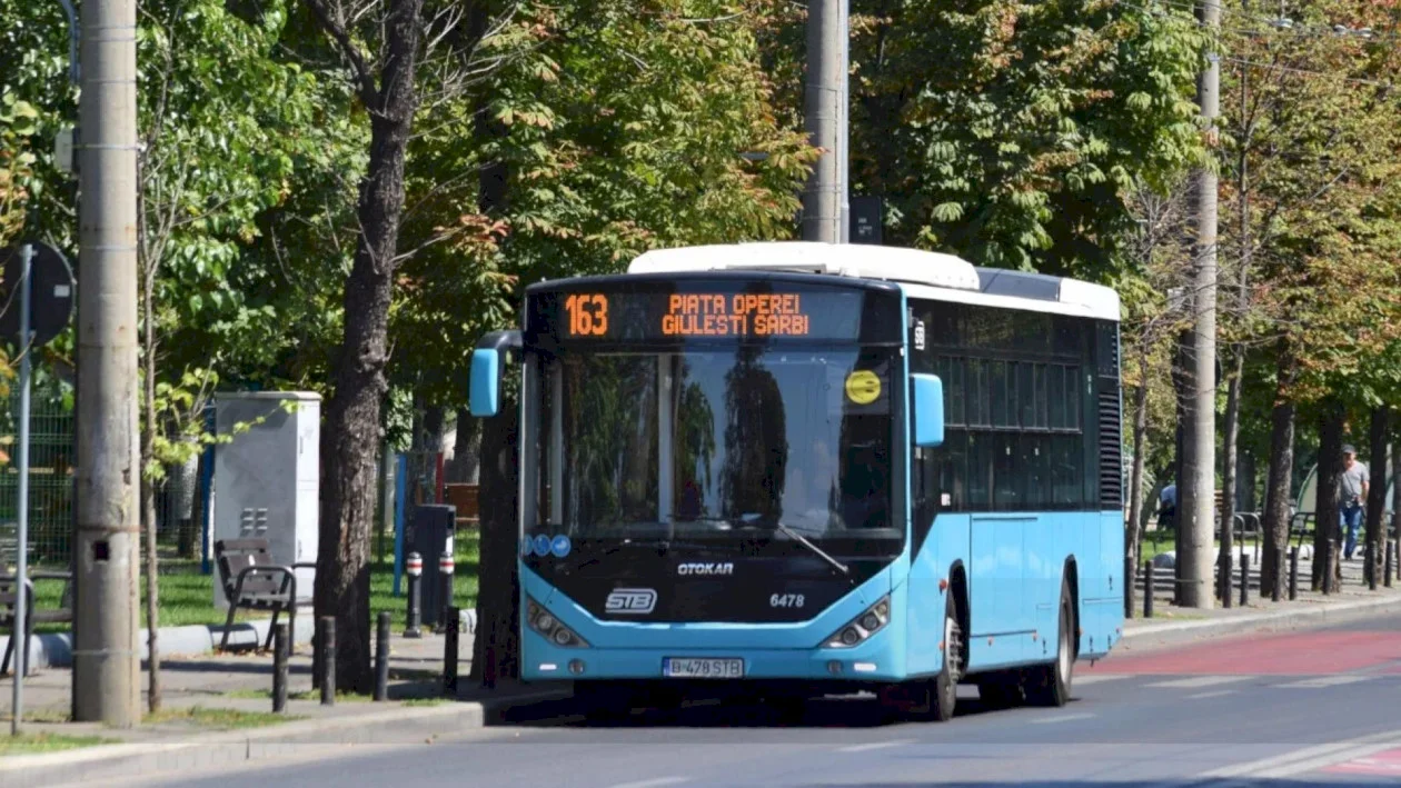 Autobuzele liniilor 162 și 163 circulă pe trasee modificate. FOTO: STB