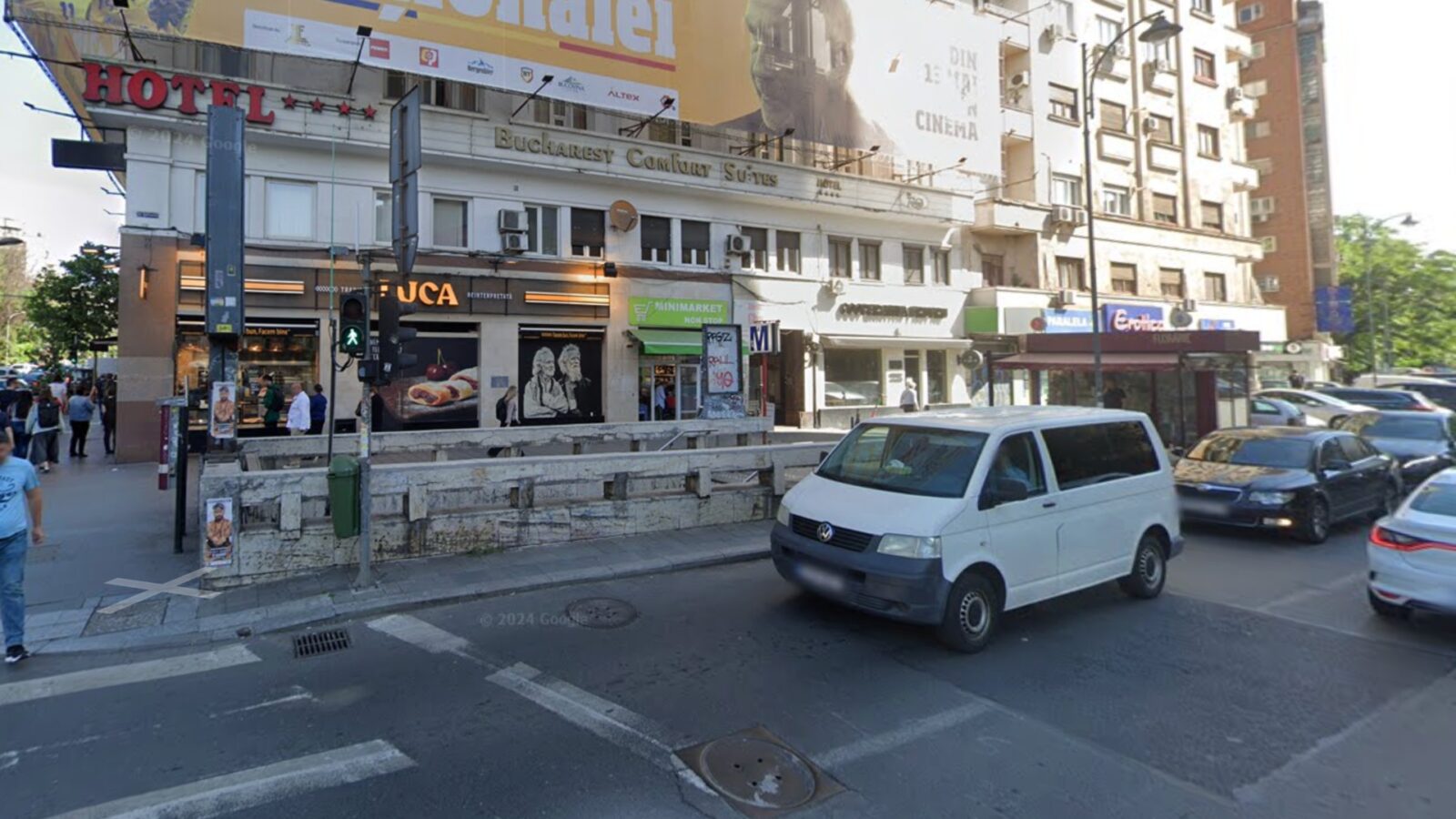 Calea de acces în stația de metrou „Universitate”, dinspre strada Batiștei, se închide temporar