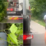 Vidanjă a Consiliului Județean Ilfov surprinsă în timp ce deversa dejecții în Râul Pasărea