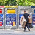 Difuzoare de avertizare pentru cei care încalcă legea în parcurile și punctele de colectare, din Sectrul 6. FOTO: Poliția Locală Sector 6