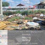 Două șantiere din București, sancționate pentru poluare. Foto: FB/ Garda Națională de Mediu
