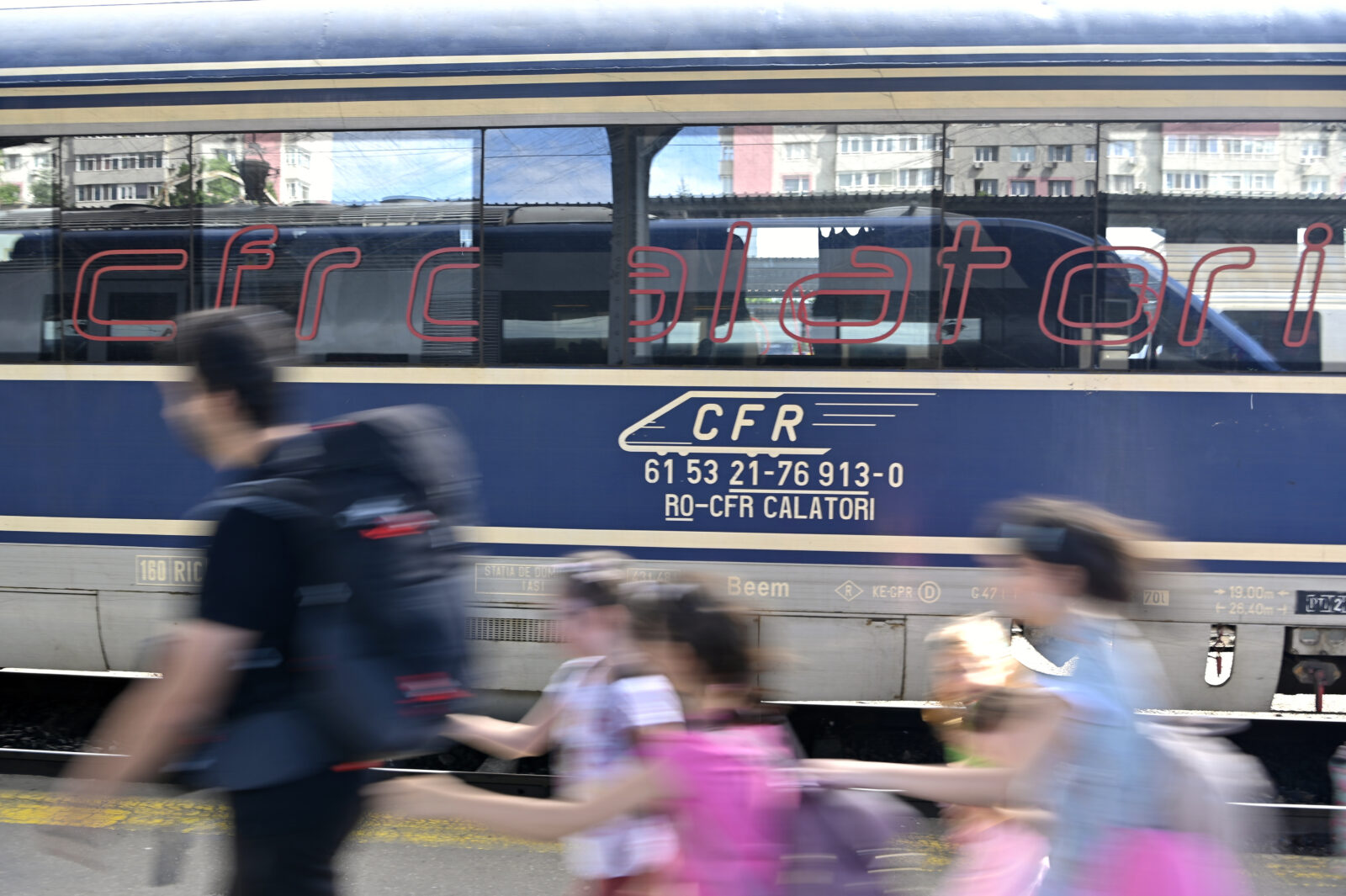 Lucrările la calea ferată maghiară modifică circulația trenurilor pe traseul Budapesta-București | FOTO: Foto: Inquam Photos /Alex Nicodim