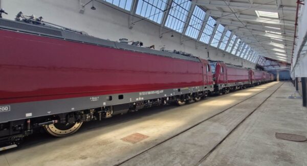 Primele cinci locomotive electrice Traxx
