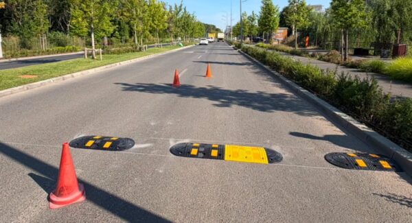 Sector 6 limitatoare de viteză segmentate Valea Largă
