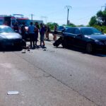 blocată din cauza unui accident