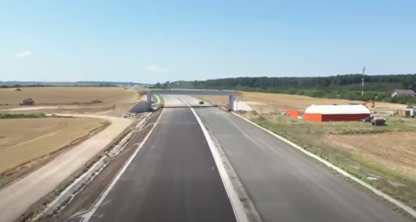 Lotul 1 al A0 Nord riscă să nu fie deschis nici măcar în aprilie 2027. Oficialii din Transporturi se contrazic cu privire la data inaugurării. Foto: FB/ Cristian Pistol