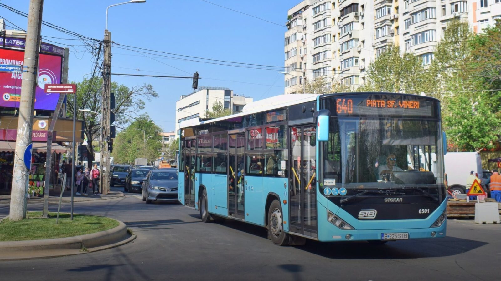 Liniile 640 și N109 circulă pe trasee deviate din cauza restricțiilor de pe Bulevardul Basarabia