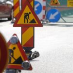 Surpare pe Bd. Basarabia din București. Traficul este restricționat din cauza riscului de prăbușire a carosabilului