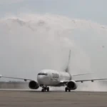 Primul avion nou din ultimii 20 de ani va zbura pe ruta București - Amsterdam. FOTO: tarom.ro