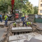 Șantierele de termoficare din Capitală: 76 de kilometri de rețea primară ar trebui finalizați anul acesta | FOTO: PMB