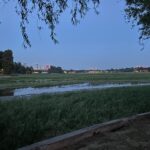 FOTO | Cum arată lacul Herăstrău golit. A început să crească vegetație